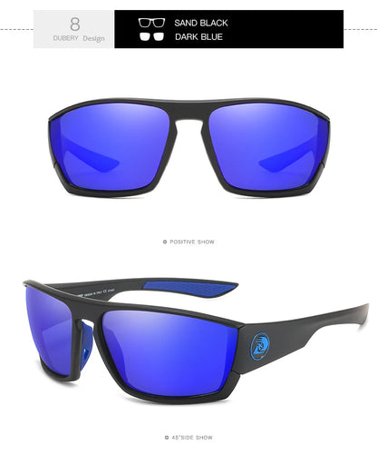 DUBERY D370 New Arrival Trending Sunglasses Outdoor Soft Pads Design Polarized Sunglasses-meg BEST buys