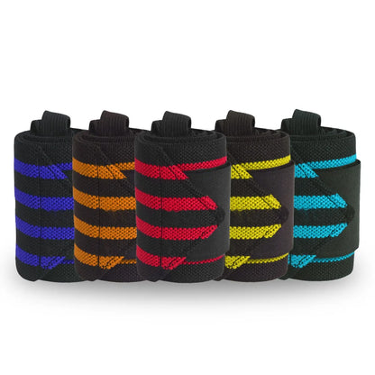 Bases Manufacturer premium custom logo elastic band fitness gym weight lifting cotton wrist wraps wrist brace-meg BEST buys
