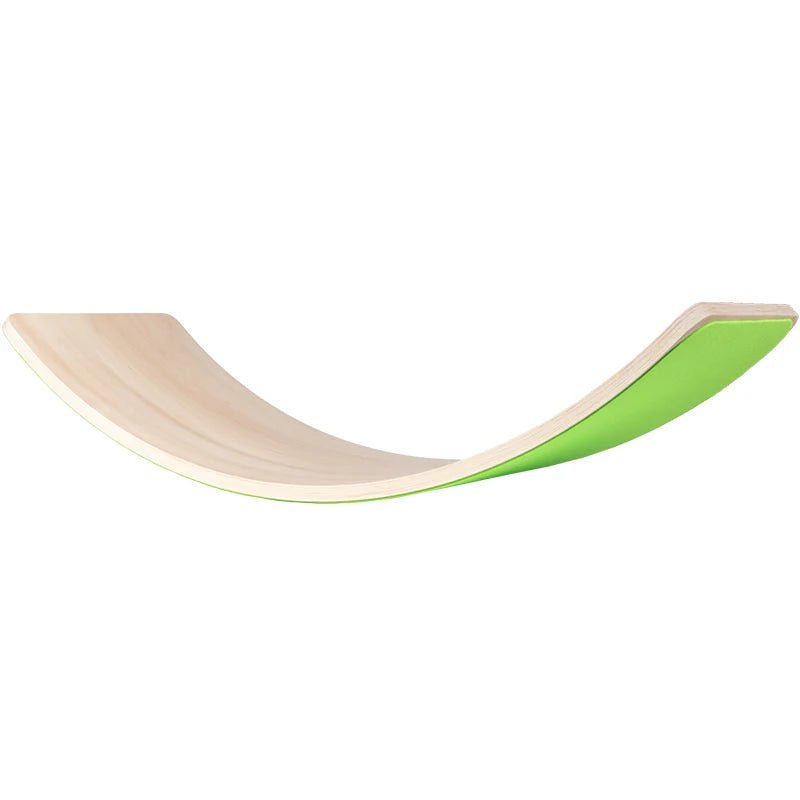 wholesale gym custom adults workout trainer wobble fitness beam surf montessori game kids wood toy balayage wooden balance board-meg BEST buys