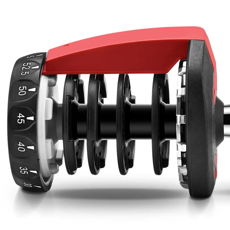 Gym workout man power weight lifting training automatic adjustable dumbbell 40kg 90lbs-meg BEST buys