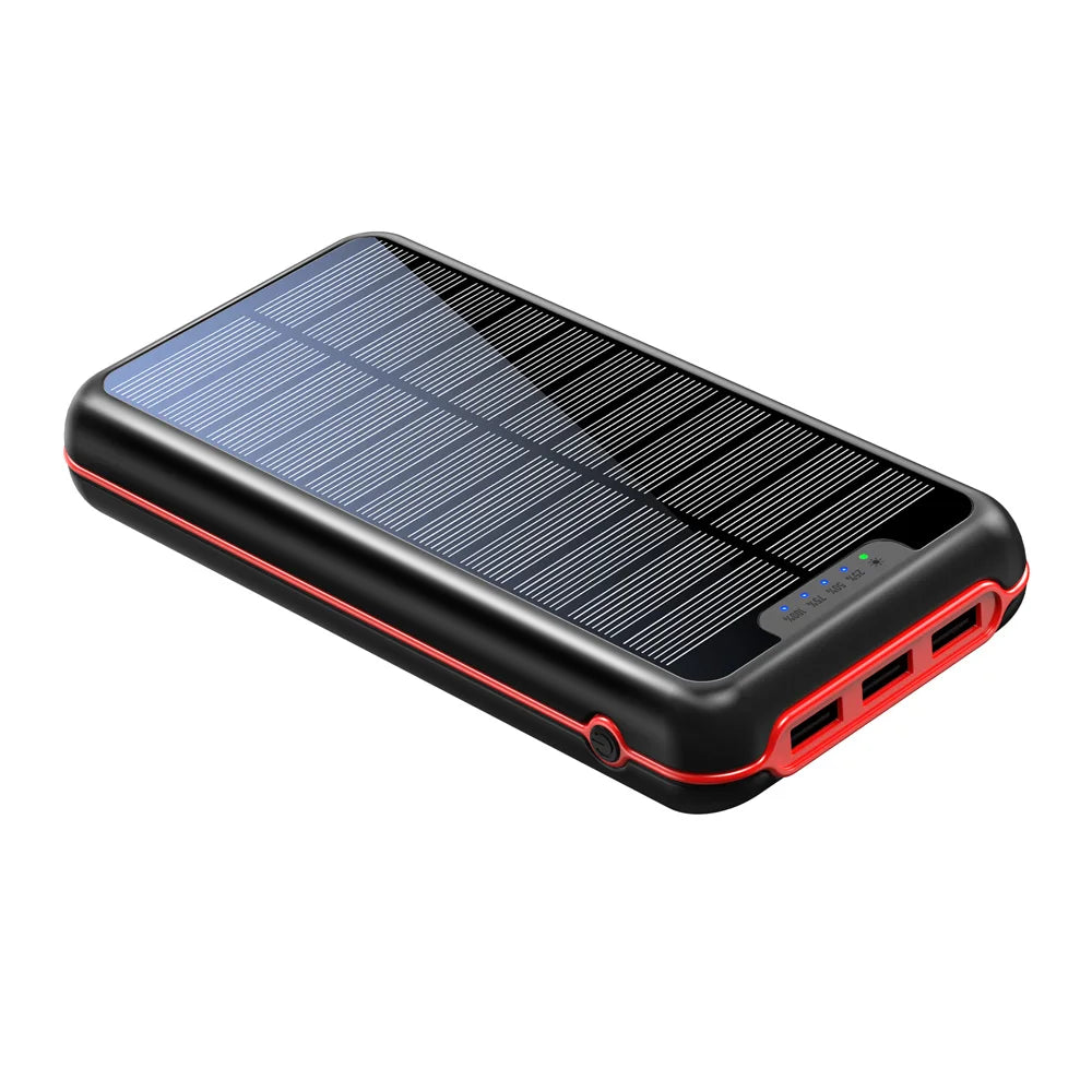 popular products 2023 trending China Original Factory solar charger power bank built in 20000mAh mobile charger solar power bank-meg BEST buys