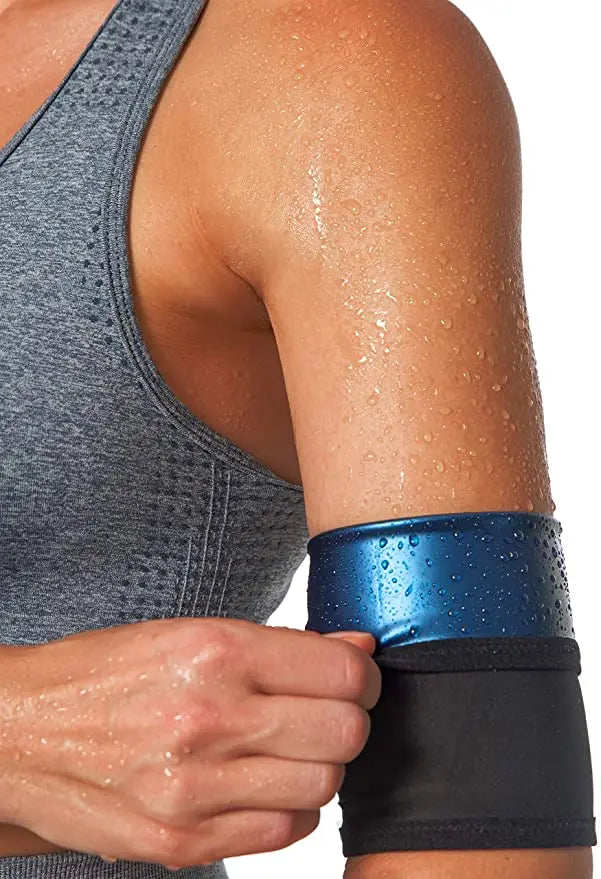 Sweat Sweet Sauna shirt Shaper Women Arm Trimmers Compression Sweat Bands Performance Sleeve-meg BEST buys