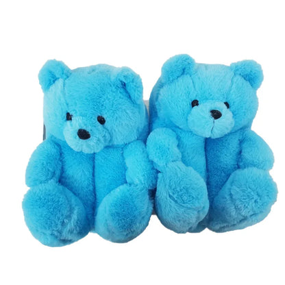 2021 new arrivals Latest Hot Popular Winter Warm Cotton Home Plush All-inclusive Teddy Bear Slippers-meg BEST buys