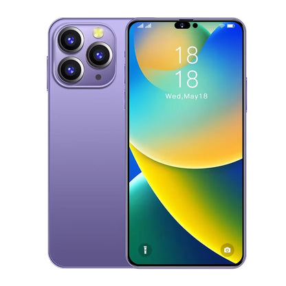 Hot Selling Phone i 14 Pro Max original Unlocked GPS Tracking Phone 6.7 inch 16GB+1TB Android Smartphones Phones Mobile-meg BEST buys