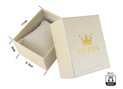 OEM Brand Black Gift Box OLEVS gift box for watch Customs gift box for quartz watch and mechanical watch-meg BEST buys