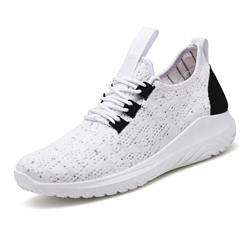 1828 Mens fashion slip on walking sneakers tennis trainers shoes_sneaker simple shoes white sneakers-meg BEST buys