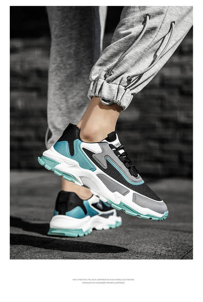 2022 fashion trend thick sole men's running sports basketball shoes sneakers trainers for men-meg BEST buys