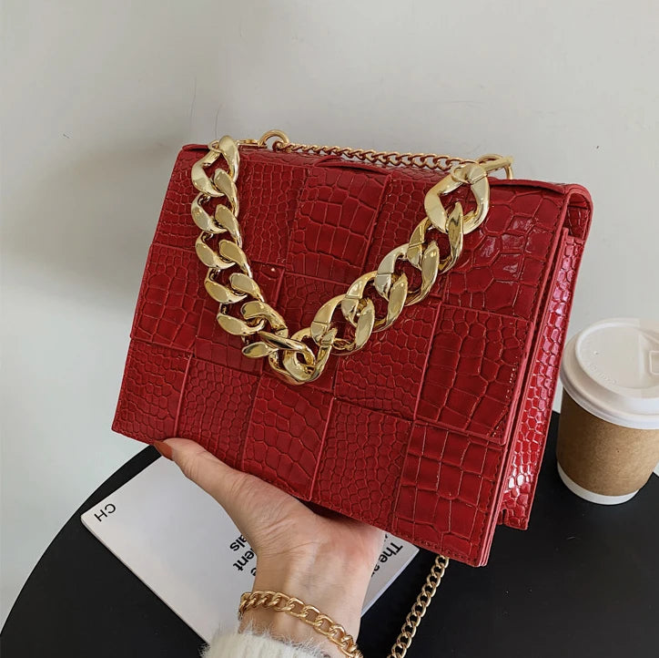 2022 Crocodile Stylish Small Handbags Women Luxury Purses Pillow Shape Pillow Shape Mini Shoulder Bag-meg BEST buys