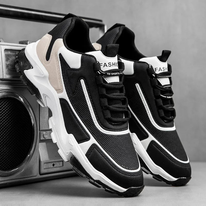 2022 fashion trend thick sole men's running sports basketball shoes sneakers trainers for men-meg BEST buys