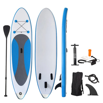 Water Sports High Pressure Stand up Printed Beach Paddle board inflatable paddle board surf board-meg BEST buys
