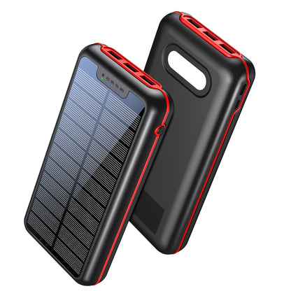 popular products 2023 trending China Original Factory solar charger power bank built in 20000mAh mobile charger solar power bank-meg BEST buys