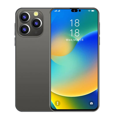 Hot Selling Phone i 14 Pro Max original Unlocked GPS Tracking Phone 6.7 inch 16GB+1TB Android Smartphones Phones Mobile-meg BEST buys