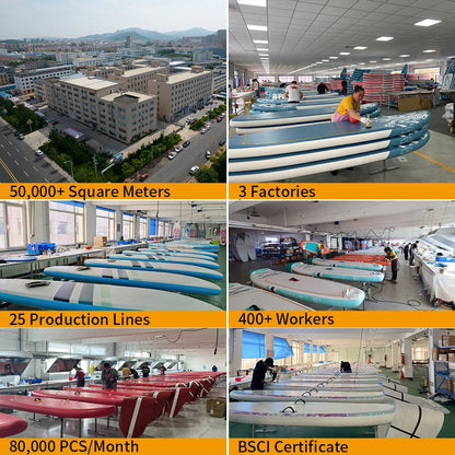 FUNWATER Dropshipping OEM 11' inflatable stand up paddleboard big paddle surf board surfboard pedal uk warehouse-meg BEST buys