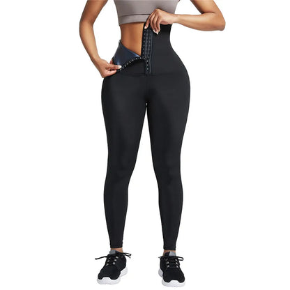 HEXIN Woman Neoprene Sauna Corset Leggins Yoga Pants Sport Fitness Yoga Pants Leggings Gym Shorts Fitness Yoga Leggings-meg BEST buys
