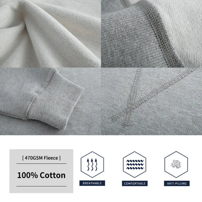 Design Your Own Private Label High Quality 470GSM Thick 100 Cotton Tracksuit Sweatsuit Custom Printed Logo Jogging Sweat Suits-meg BEST buys