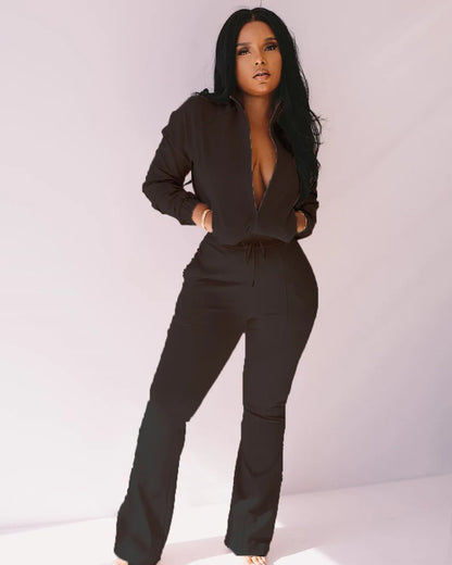 Custom Fall Clothing Track Suit Women Tracksuit Plain Private Label Sweat Suit Jogging Suit Set-meg BEST buys