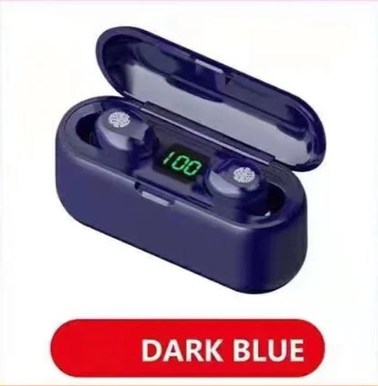 F9-36 F9-32 F9-01 F9 F9-5 F9-5C F9-4 Dropshipping Shopify TWS Wireless BT V5.0 Headset with Digital Display Charging Case-meg BEST buys