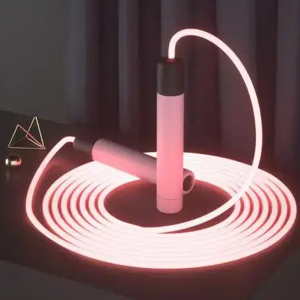 Light Up Jump Ropes Led Skipping Random Color Kids Children Single Luminous Jump Skipping Ropes-meg BEST buys