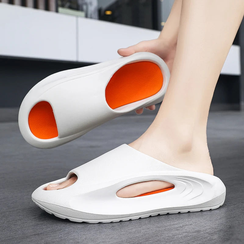 OEM Custom custom slides large outdoor Men slide Slippers Flip Flops ndoor slippers Women Sandals unisex slide for sale-meg BEST buys