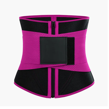 HEXIN Custom Compression Women Fitness waist Support Belt Tummy Control Neoprene Sweat Belt Waist Trimmer waist trainer shaper-meg BEST buys