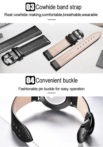 Cheap OLEVS 5869 Men Sport Quartz Watch MinimalistWatches Week And Date Chronograph Watch Fashion Leather Strap Watch For Boy-meg BEST buys