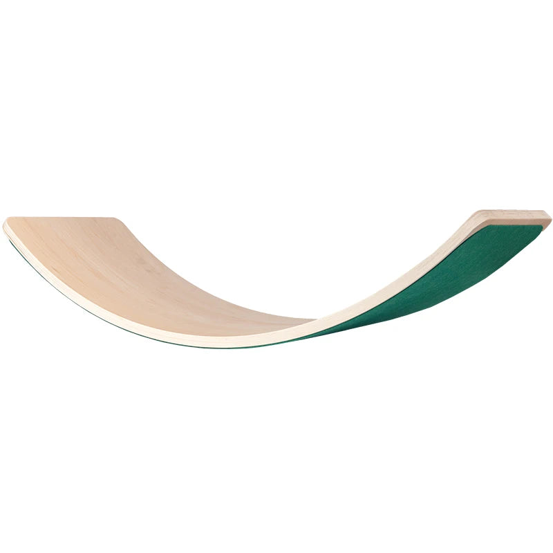 wholesale gym custom adults workout trainer wobble fitness beam surf montessori game kids wood toy balayage wooden balance board-meg BEST buys