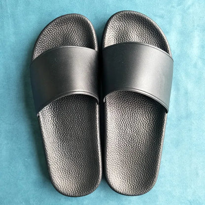 OEM Custom Black Slides Footwear Sandal PVC,Custom Logo Slippers Men Plain Blank Slide Sandal,Slippers Custom Logo Slide-meg BEST buys