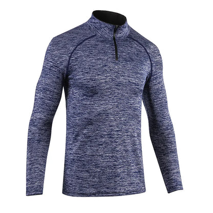 Custom Blank Slim Shirts Men Sport Long Sleeve T Shirt Quick Dry Outdoor Jogging T-shirt Gym Tops Wholesale Sportswear-meg BEST buys