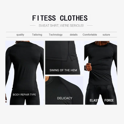 Custom Long Sleeve T Shirt Men's T-shirt Fitness Basketball Training Jogging Shirt Wholesale Sportswear-meg BEST buys