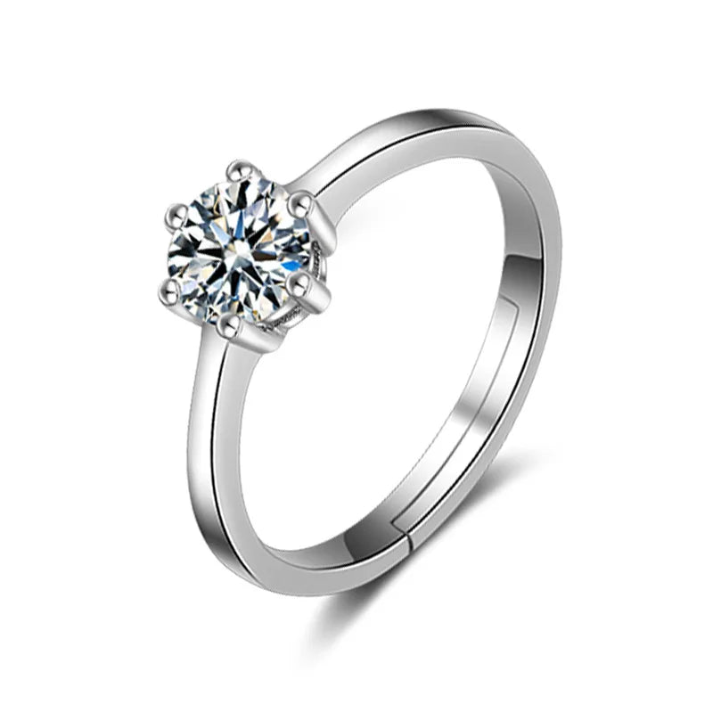 S925 pure silver Love Wedding Couple Open Adjustable Rings sets Party Engagement Charm Jewelry Women Men 2021 Hot Free shipping-meg BEST buys