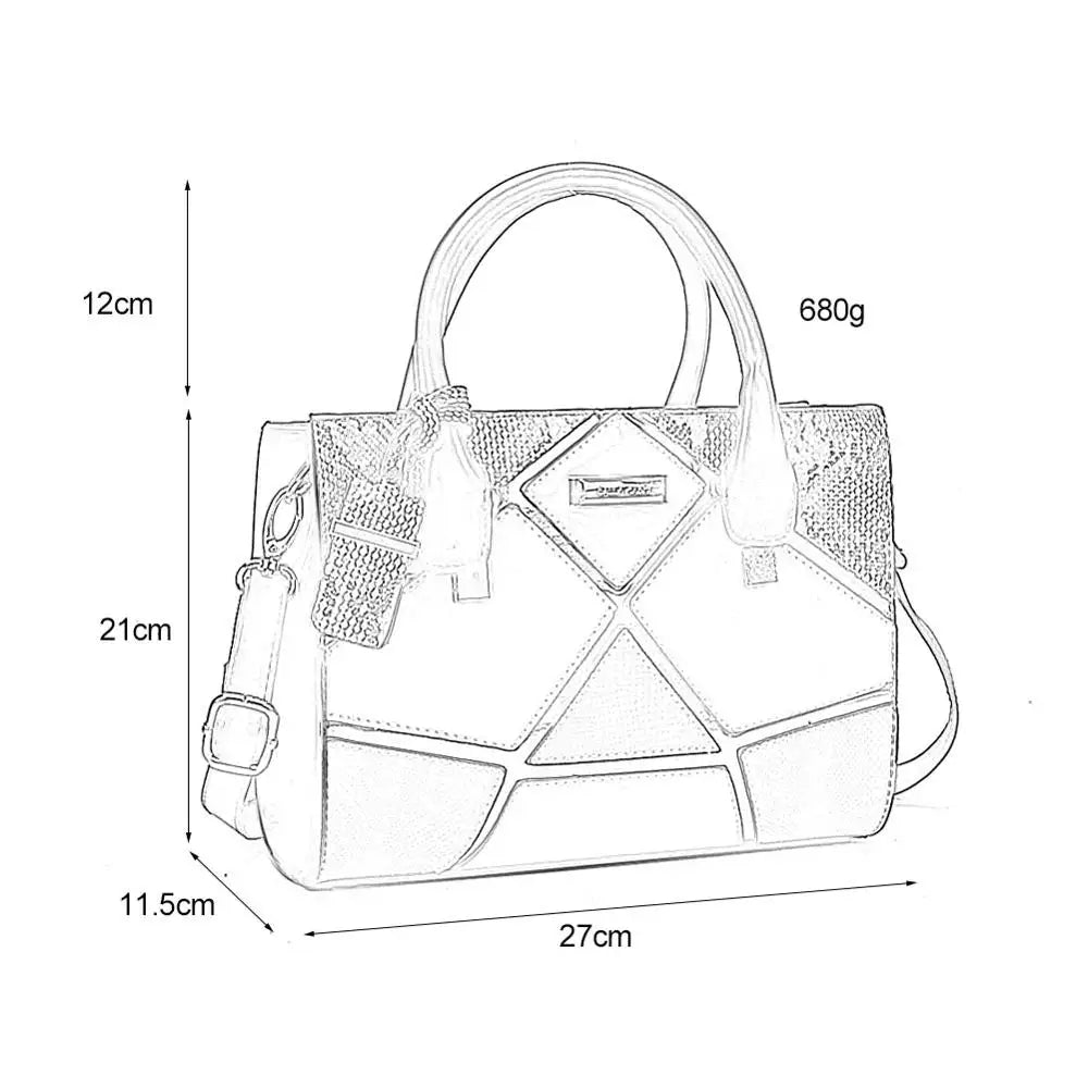 HEC Best-Selling Products Big Capacity Pu Handbag Women Shoulder Bag-meg BEST buys
