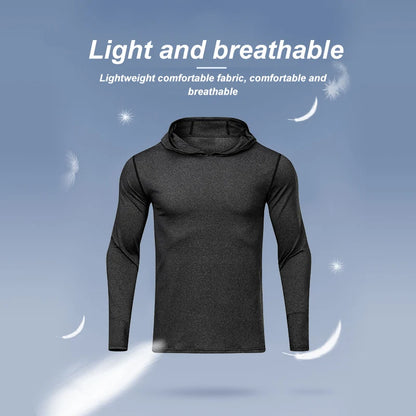 Custom Sport Wear Men Gym Hoodies Outdoor Running Tops Training & Jogging Hoodies Sweatshirt Wholesale Sportswear Fitness Wear-meg BEST buys