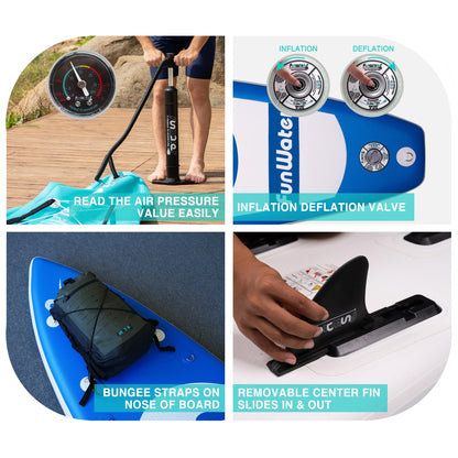 AU Free Shipping Dropshipping Factory CE 11' sup stand up paddle board surfboard waterplay surfing inflatable sup surfboard-meg BEST buys