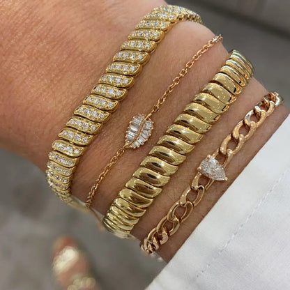 european hot selling women jewelry high polished 3 colors snake chain herringbone chain necklace-meg BEST buys