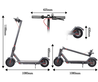 European warehouse wholesale foldable e scooter with 350W motor 8.5inch m365 Electric Scooters adult folding escooter-meg BEST buys
