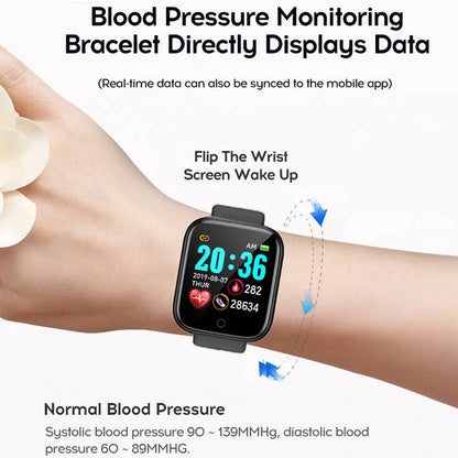 New Android IOS Reloj Smart Watches Women Men Fitness Tracker Blood Pressure Clock Touch Smartwatch-meg BEST buys