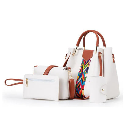 Trending PU Leather Large Ladies Purse and Handbags Custom Logo Women Tote Hand Bags Set-meg BEST buys