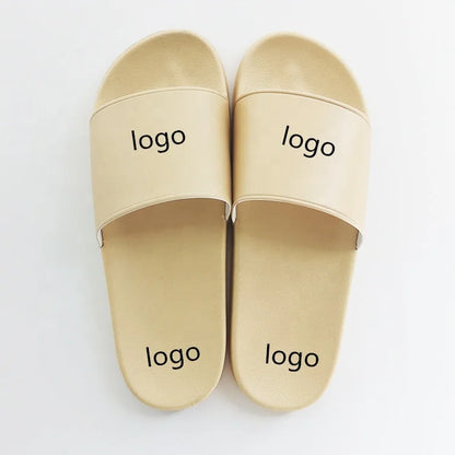 Slippers Custom Made Logo Fashion Street Brand Non-Slip beach Indoor And Outdoor Home Company Gifts Male Sandals And Slippers-meg BEST buys