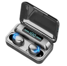 F9-36 F9-32 F9-01 F9 F9-5 F9-5C F9-4 Dropshipping Shopify TWS Wireless BT V5.0 Headset with Digital Display Charging Case-meg BEST buys