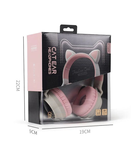 Dropshipping BT028C super Bass Wireless Headphones Blue tooth Headset with LED Light for PS4 PC Xbox One Controller-meg BEST buys