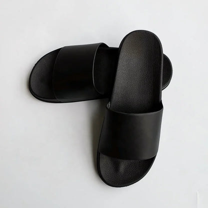 OEM Custom Black Slides Footwear Sandal PVC,Custom Logo Slippers Men Plain Blank Slide Sandal,Slippers Custom Logo Slide-meg BEST buys
