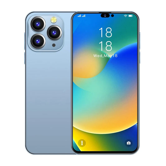 Hot Selling Phone i 14 Pro Max original Unlocked GPS Tracking Phone 6.7 inch 16GB+1TB Android Smartphones Phones Mobile-meg BEST buys