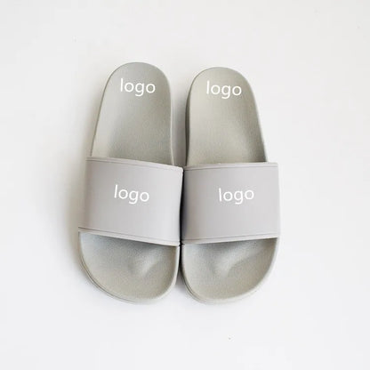 Slippers Custom Made Logo Fashion Street Brand Non-Slip beach Indoor And Outdoor Home Company Gifts Male Sandals And Slippers-meg BEST buys