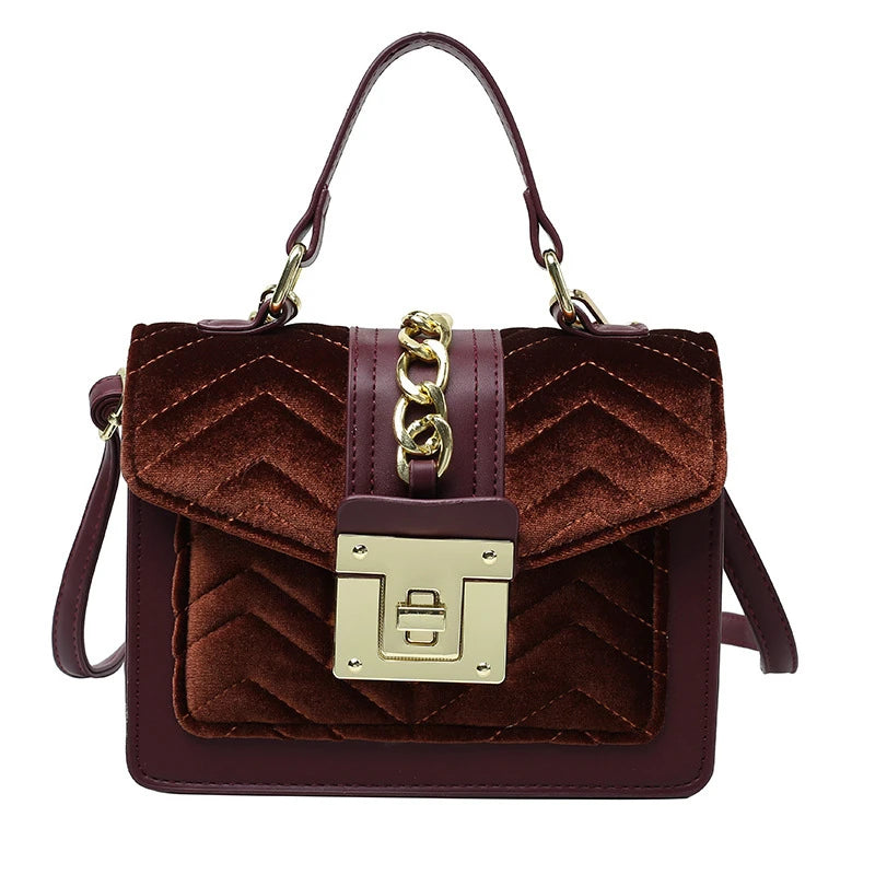 Luxury fashion designer alligator leather purses and handbags ladies hand bag womens shoulder for women-meg BEST buys