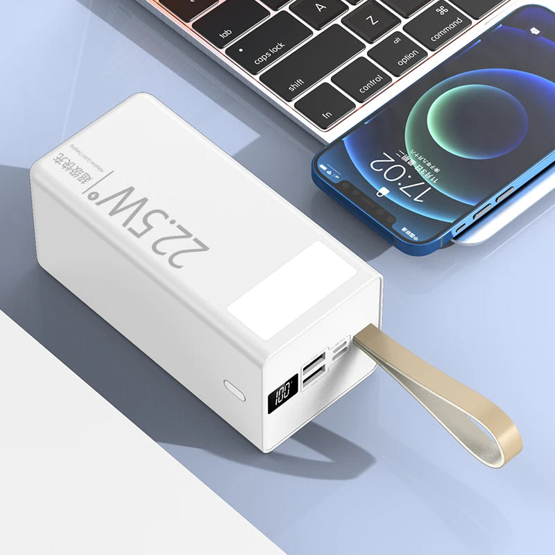 2023 Trending Product portable 22.5W bi-directional super Fast Charge 60000 mAh High capacity Power bank-meg BEST buys