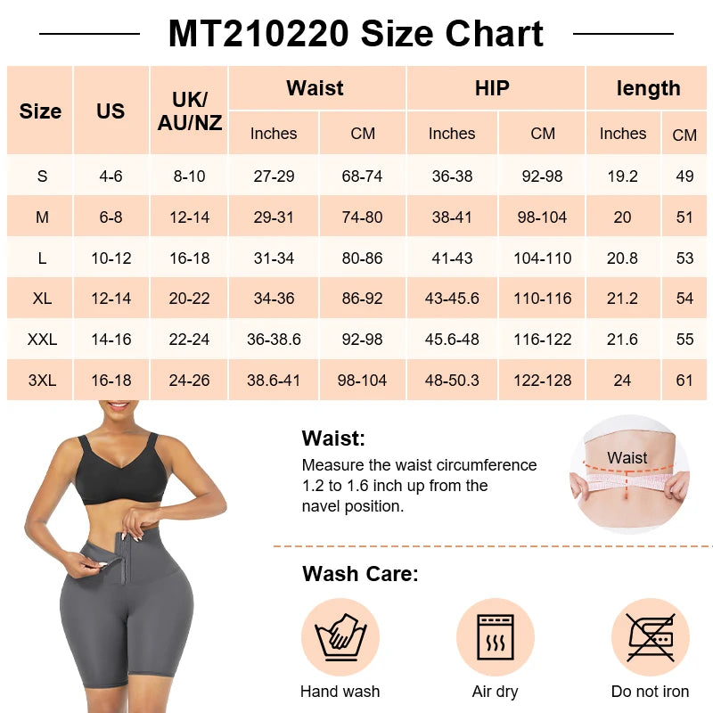 HEXIN Custom Logo Summer New Listing Adjustable Hooks Waist Trimmer Trainer Leggings Butt Lifter Shorts For Women-meg BEST buys