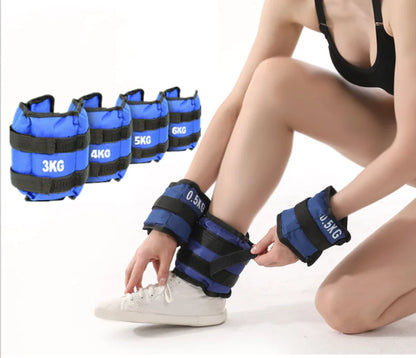 Fitness Wrist Ankle Sandbag Adjustable Legging Sand Bag Boxing Equipment Weights Training Sandbag for both hand and foot-meg BEST buys