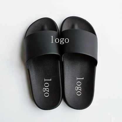 OEM Custom Black Slides Footwear Sandal PVC,Custom Logo Slippers Men Plain Blank Slide Sandal,Slippers Custom Logo Slide-meg BEST buys