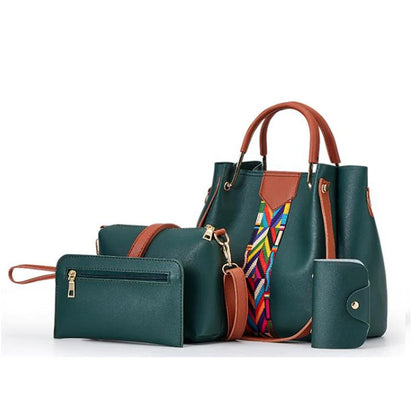 Trending PU Leather Large Ladies Purse and Handbags Custom Logo Women Tote Hand Bags Set-meg BEST buys