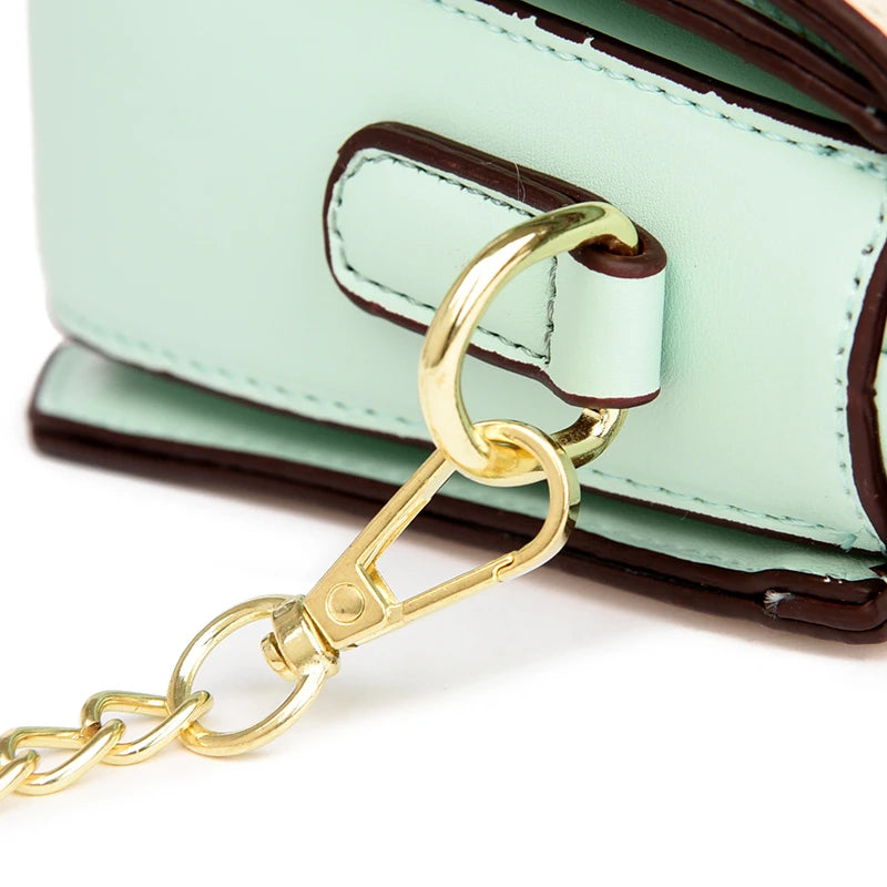 Hot sale color matching ladies shoulder bag deer head decoration handbag fashion messenger bag-meg BEST buys